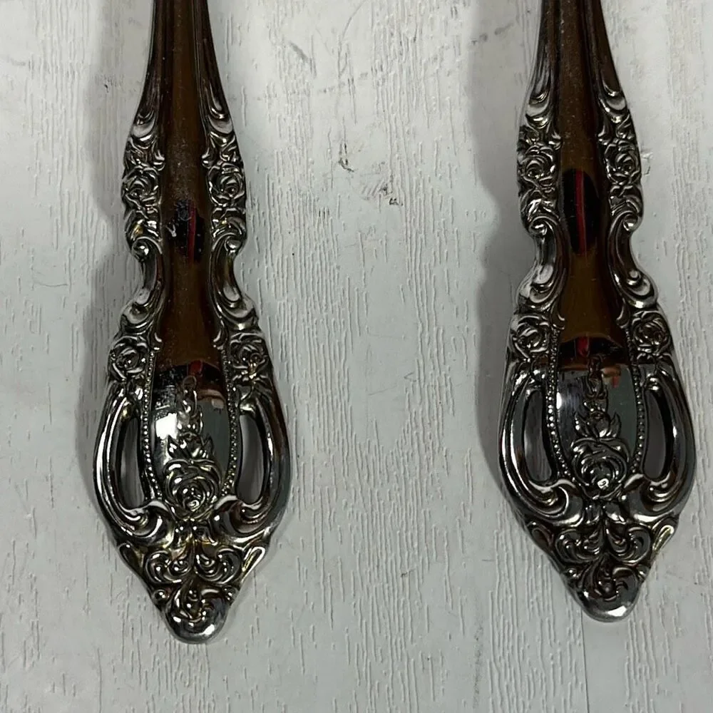 Oneida Brahms Community 7” Tablespoon‎ Stainless Steel Flatware set of 4